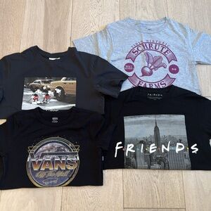 Bundle of 4 Tee Shirts | Unisex Size Small